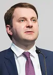 former Economic Development MinisterMaxim Oreshkin