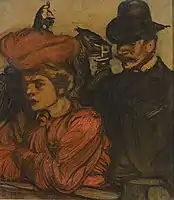 Maxime Dethomas: La boudeuse (1901). Ex. Galerie Hessel, Paris.