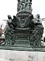 Maximilian Monument, detail, emblems