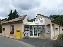 The town hall in Mazeyrolles