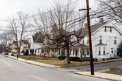 Looking west from W. Lincoln and 3rd.