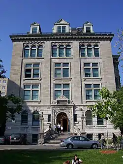 The Macdonald-Harrington Building (1896), Renaissance Revival style, McGill University