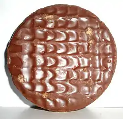 Image 66McVitie's chocolate digestive is routinely ranked the UK's favourite snack, and No. 1 biscuit to dunk in tea. (from Culture of the United Kingdom)