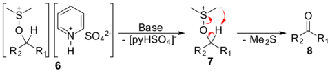 A mechanism of the Parikh–Doering oxidation reaction