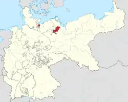 The Grand Duchy of Mecklenburg-Strelitz within the German Empire