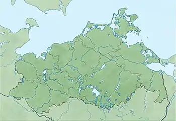 Bützower See is located in Mecklenburg-Vorpommern