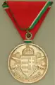 Reverse of the Golden medal for officers