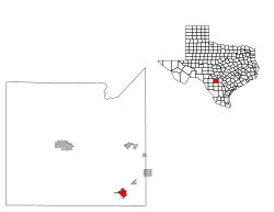 Location within Medina County