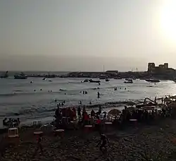 The Mediterranean Sea as seen from Bordj El Bahri