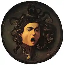 Image 30Medusa (1597) by the Italian artist Caravaggio  (from Snake)