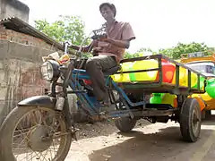 Motorised Meen Body Vandi.