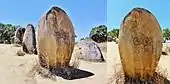 Megalithic spirals, cromlech near Évora