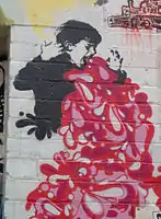 Stencil art, 2005