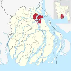 Location of Mehendigonj