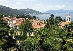 Meina and Lake Maggiore.