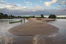 Mekong beach near Don Loppadi