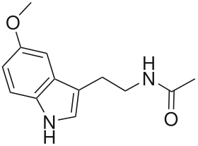 2d structure of melatonin