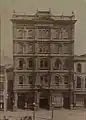 Melbourne Coffee Palace in 1882. Demolished in the 1960s.