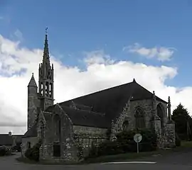 The chapel of La Trinité, in Melgven