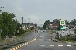 Looking north in downtown Mellen