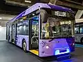 A Sigma 12 on display at Busworld Europe 2023