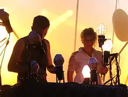 Purity Ring performing live in 2013