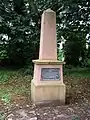 Obelisk and memorial to the Gregory-Hood family