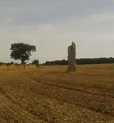 The Menhir de la Hune, in Bazougers