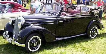 Mercedes-Benz 170 S “Cabriolet B” (i.e. four seater cabriolet) 1949–1951