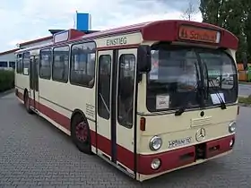 A VöV fronted Mercedes-Benz O305.