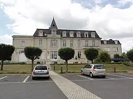 The town hall of Mercin-et-Vaux