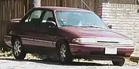 Mercury Tracer sedan with Trio package