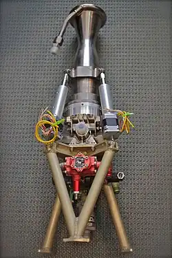 Mercury Atlas vernier motor, (Rocketdyne LR101).