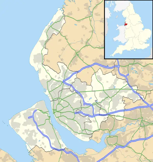 Carr Houses is located in Merseyside