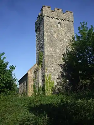 The parish church of St Dyfan and St Teilo