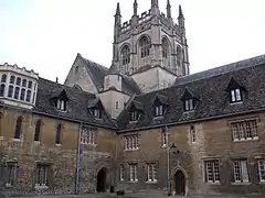 Mob Quad of Merton College, Oxford University (1288–1378)