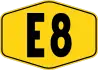 Expressway 8 shield}}