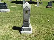 Grave site of George Warren Sirrine, Block #82.