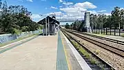 Eastbound view from island platform