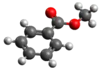 3D model of methyl benzoate