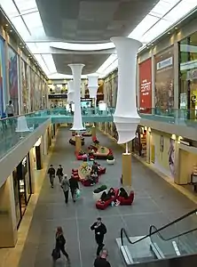 Interior of Metquarter