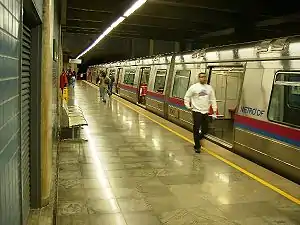 Federal District Metro at Estação Central