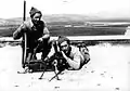 Members of Yiftach Brigade at Metula. 1948