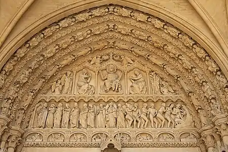 Tympanum of the Portal of Christ