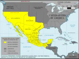 Image 15Mexico in 1824. Alta California included today's Nevada. (from Nevada)