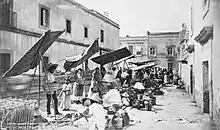 Image 63Mexico City street market (from History of Mexico)