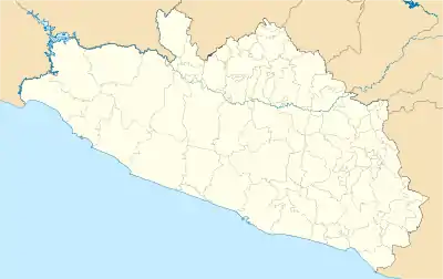 Ixcateopan, Guerrero is located in Guerrero