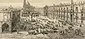 Plaza de Santo Domingo in 1883 by Thomas Brocklehurst.