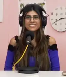 Mia Khalifa in 2019