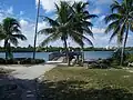 Picnic area and pier